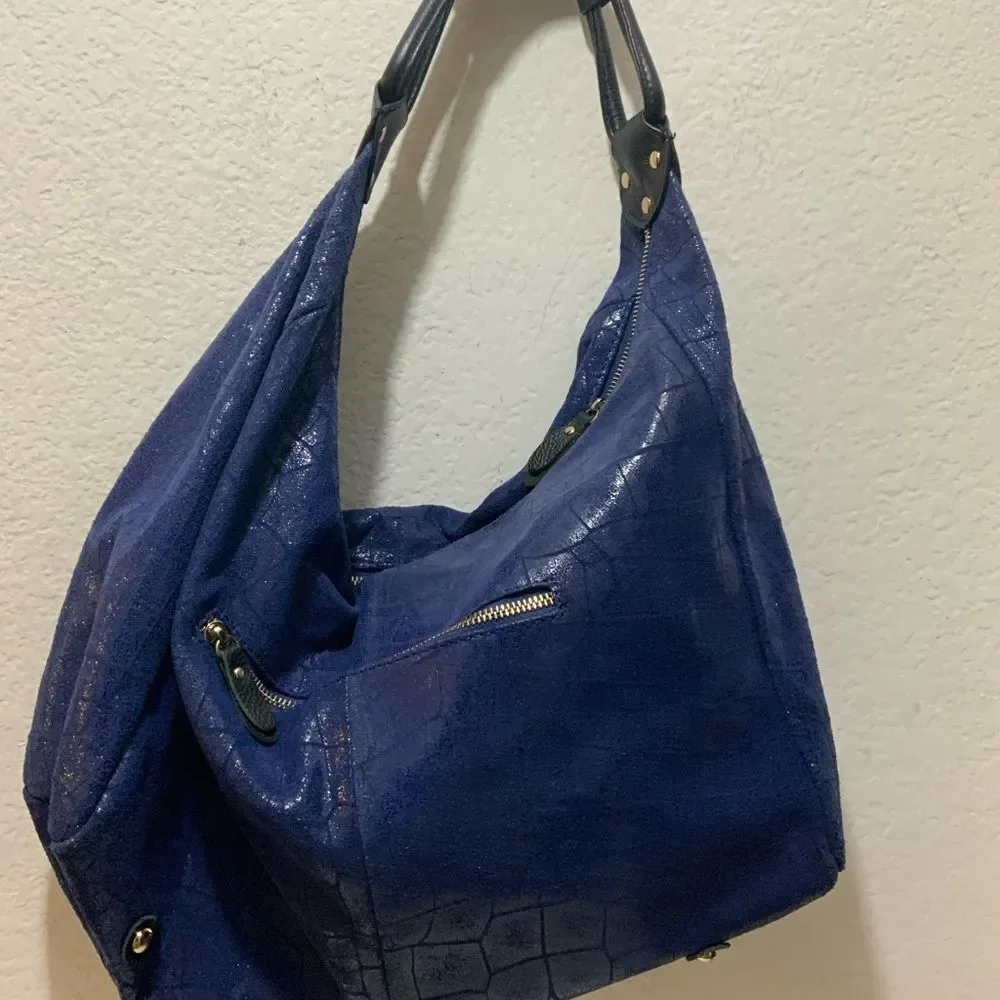 Lola Bernard Large Hobo Bag zip top